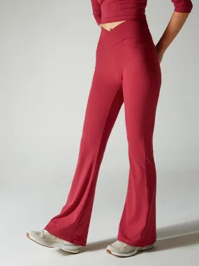 Sienna Red Tall Hourglass Leggings