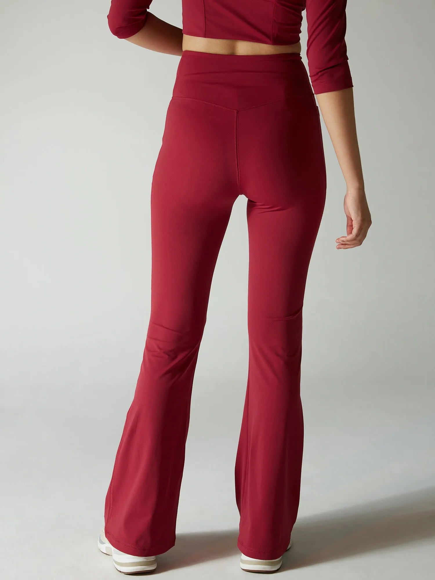 Sienna Red Tall Hourglass Leggings