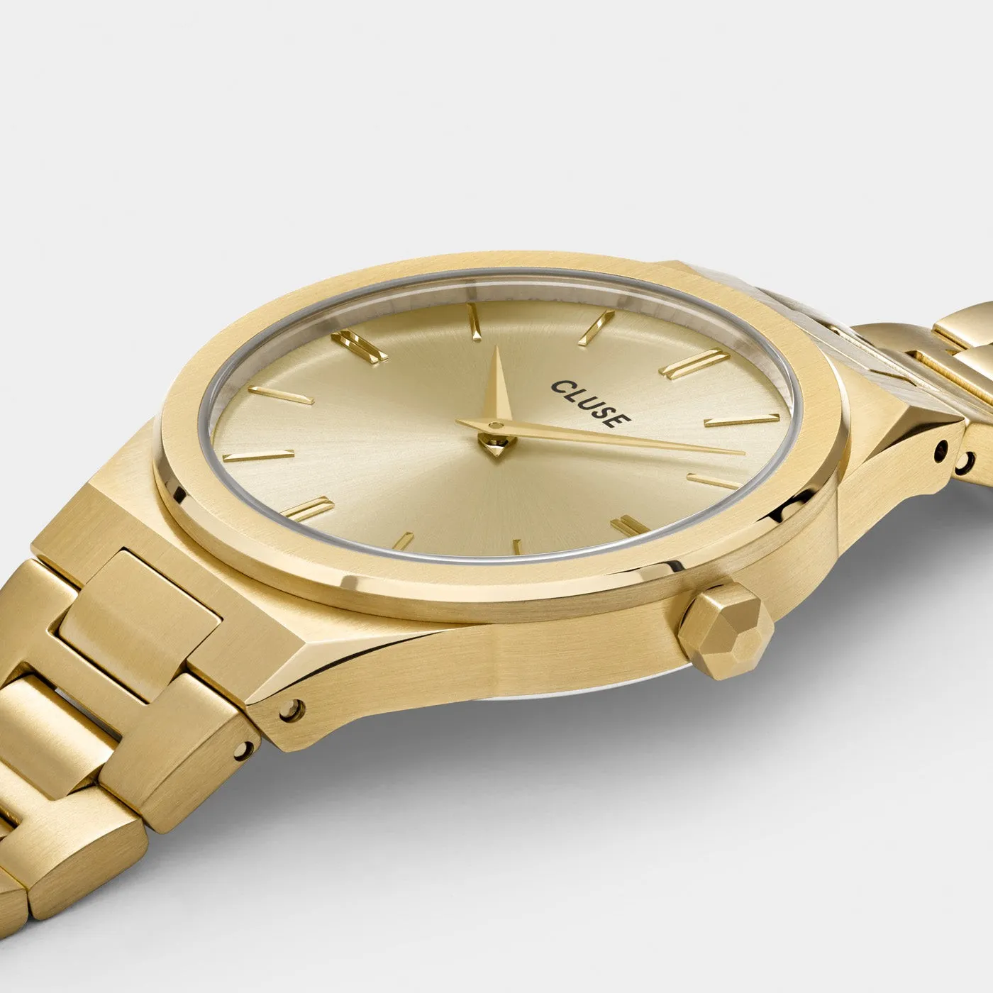 Vigoureux Watch Steel, Full Gold Colour