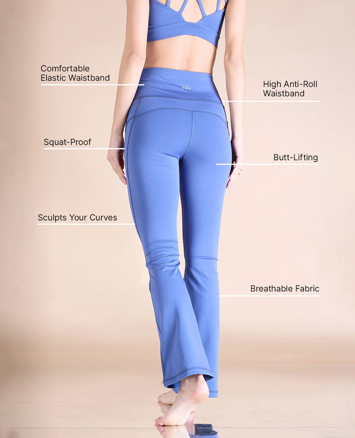 Women Stretchable Flared Pants