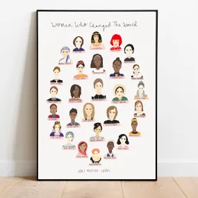 Women Who Changed The World poster