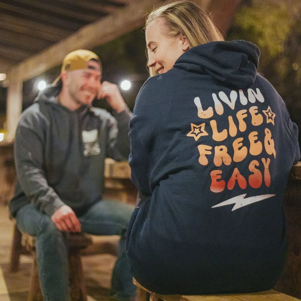 Women's Free & Easy Hoodie - Navy